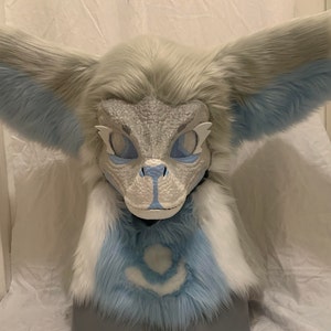 Dino Mask Fursuit Partial Premade