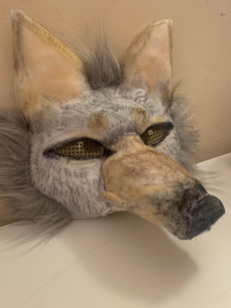 Coyote Therian Mask - Etsy Australia