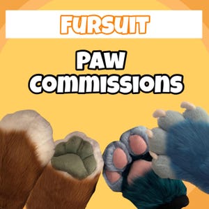 Fursuit Paw Commissions