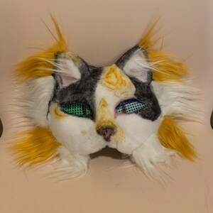 Calico Therian Cat Mask 