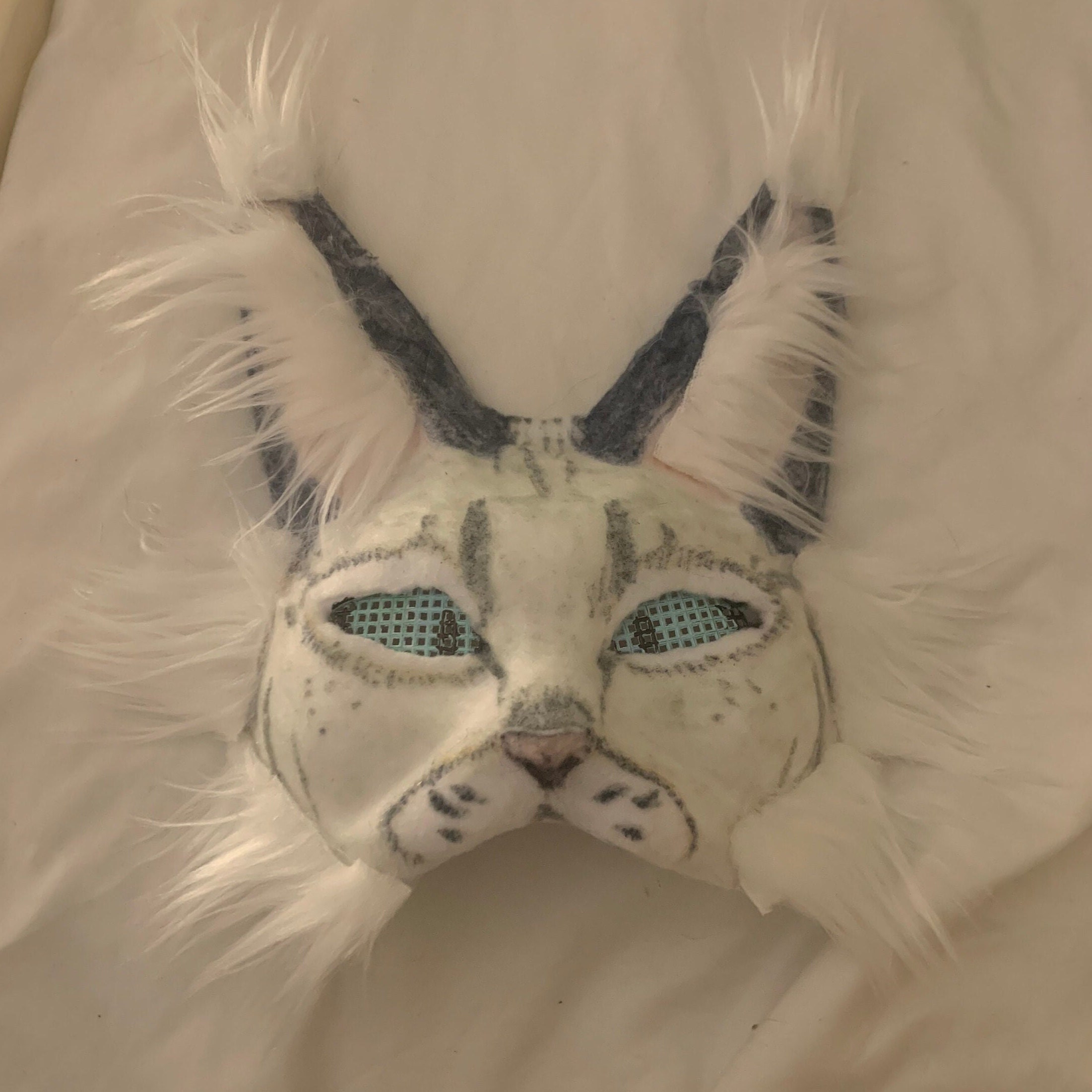 Therian Cat Mask MADE TO ORDER 