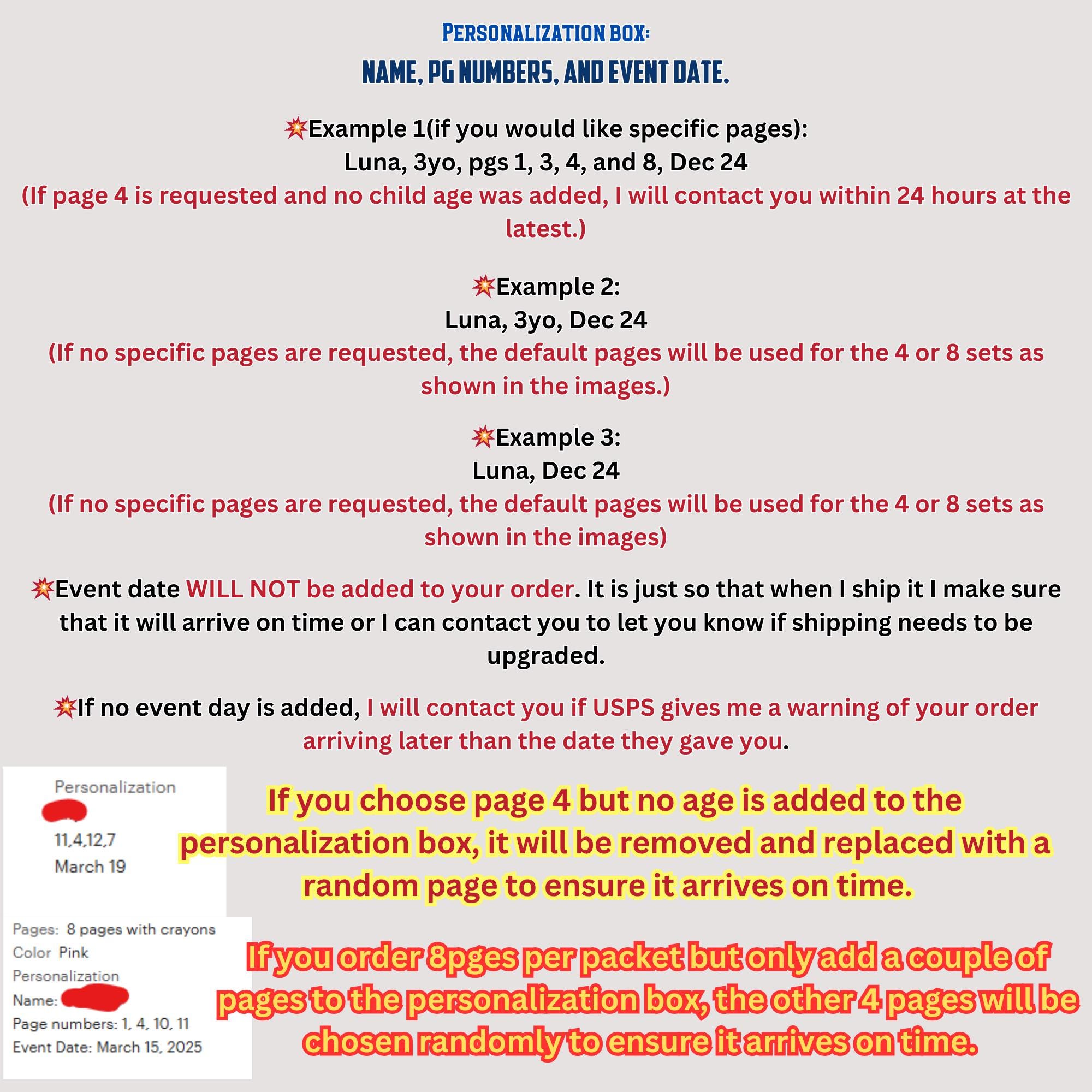 Personalized Bluey Coloring Book Set