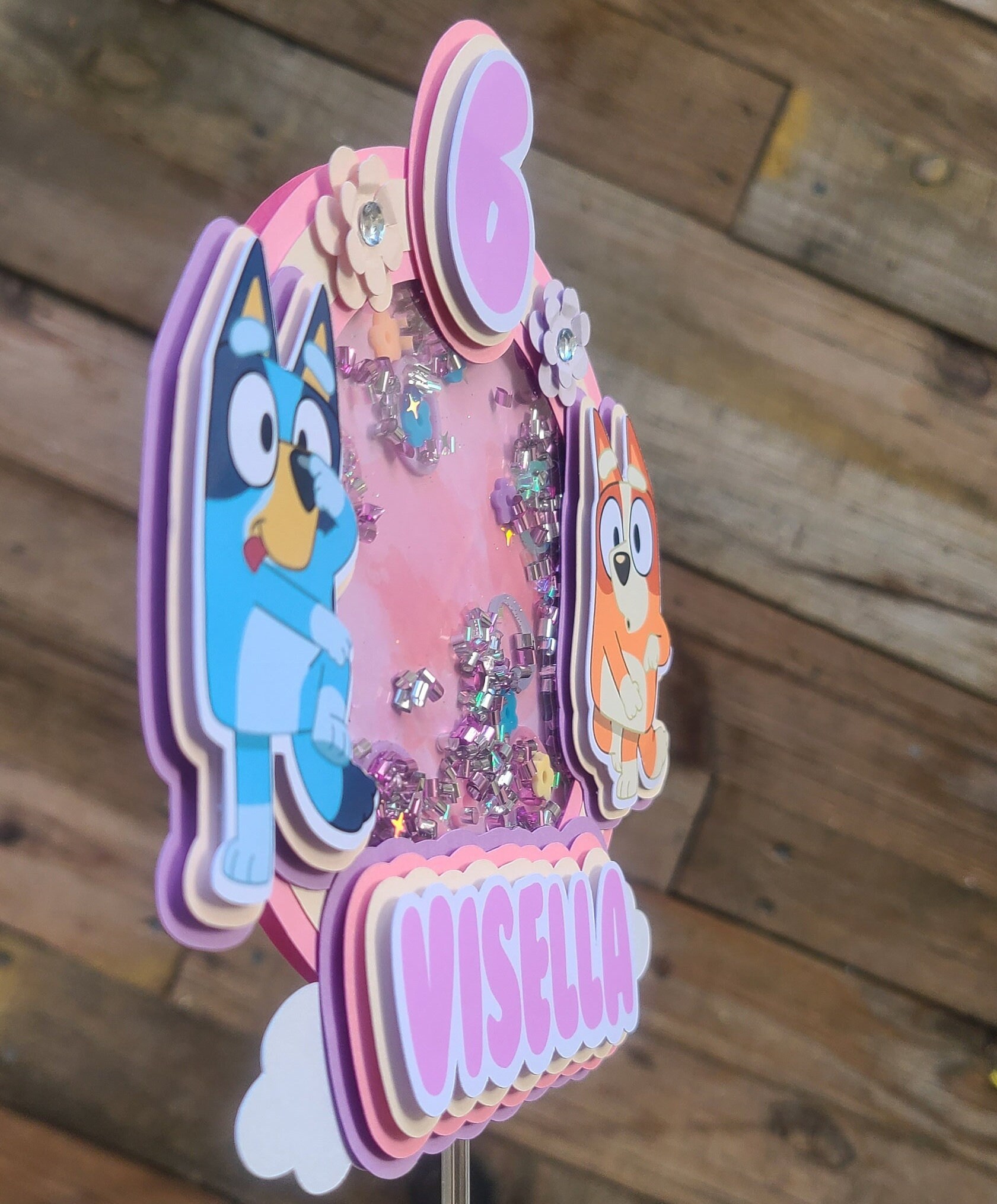 Bluey Cake Topper