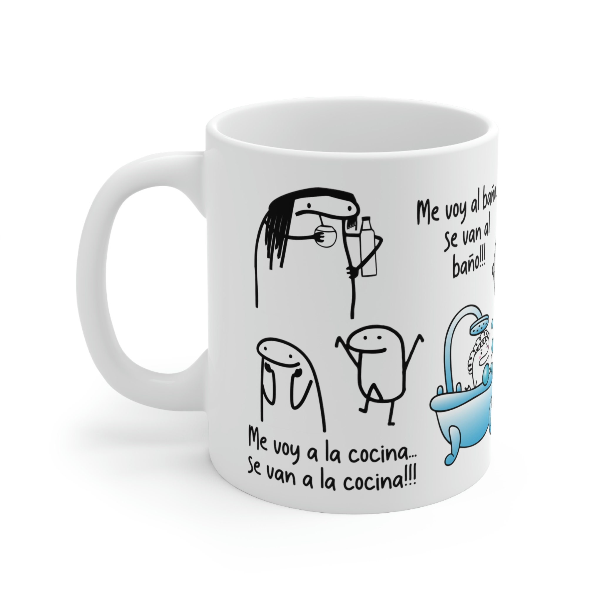 Personalized Cane Mug Florks Meme My Morning Humor Is So Bad That Even  Saying A Simple Good Morning Is For Me A Sacr - AliExpress