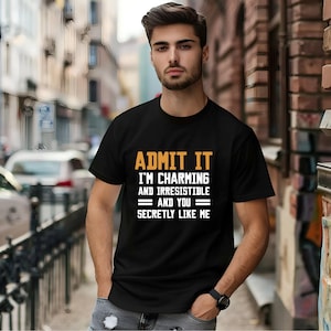 Funny Quotes Graphic T-Shirt: Unisex Softstyle Cotton Blend Tee