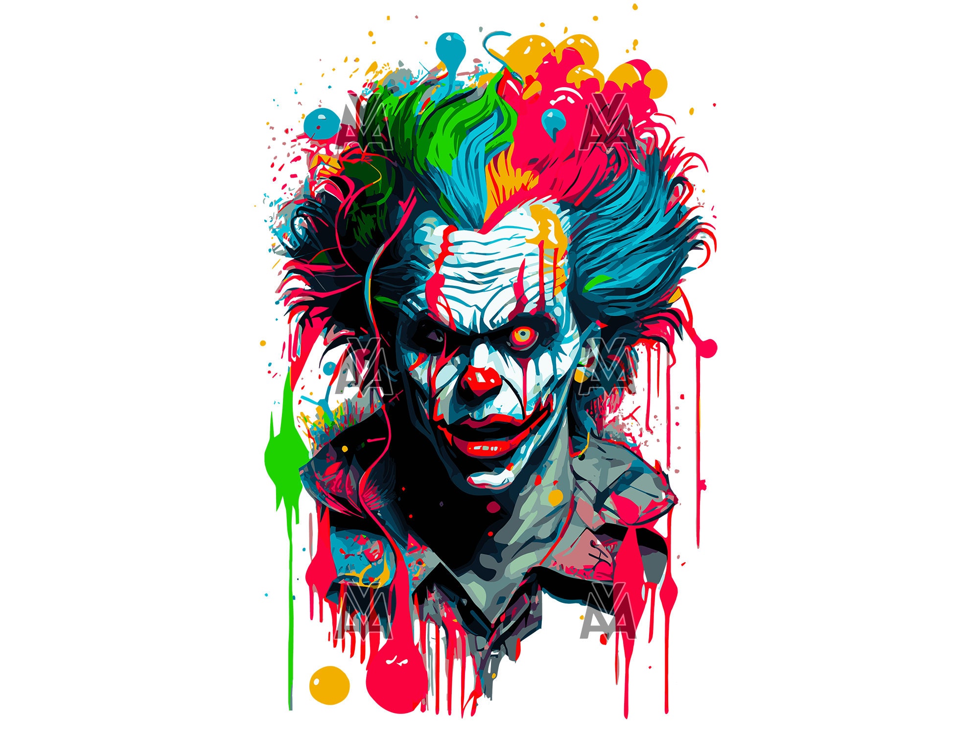 アート・デザイン・音楽 1000 Clowns: More or Less Visual Journey 71ceb3TRnqL.jpg_BO30,255,255,