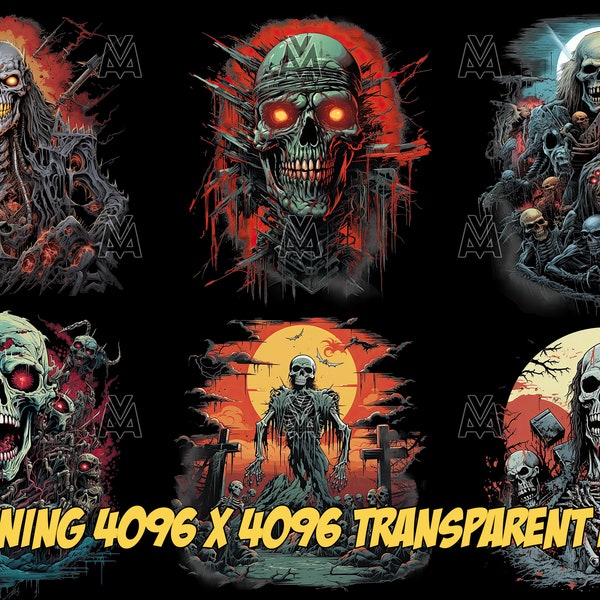 heavy metal, t-shirt, metal, skull, corpse, zombie, dead, undead, mega design bundle, t-shirt design, cartoon graphics, png, transparent