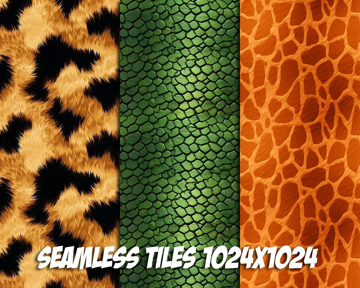 Animal Fur, Texture, Seamless, Tiles, Wallpaper, Tiger, Leopard ...