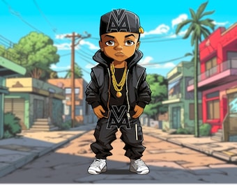 gangsta kid, svg, street, urban kid, gang kid, gangster, dope, svg, dtg, scalable, vector graphic