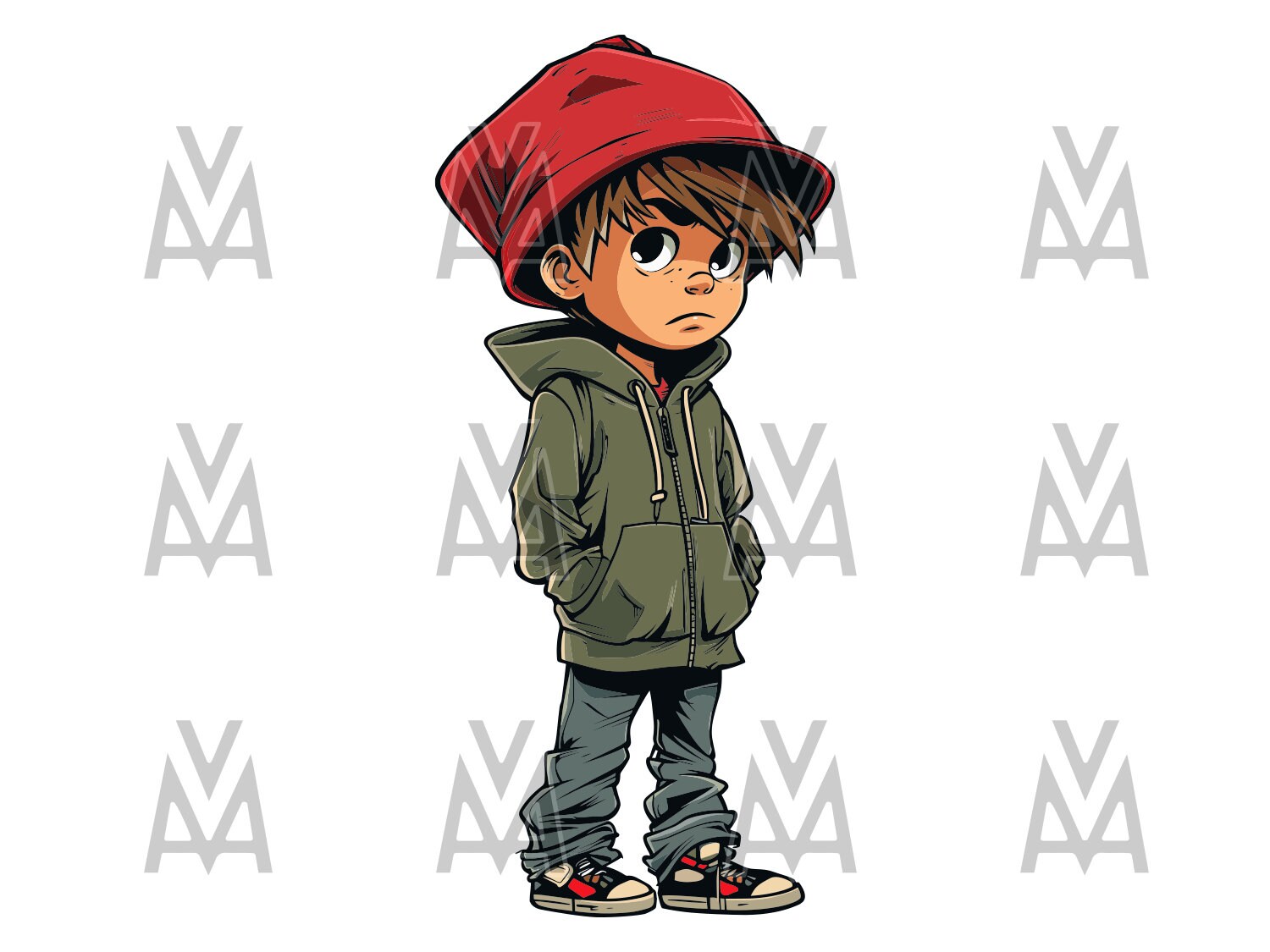 Street Kid SVG DTG Vector Art Graffiti Urban Street Art - Etsy