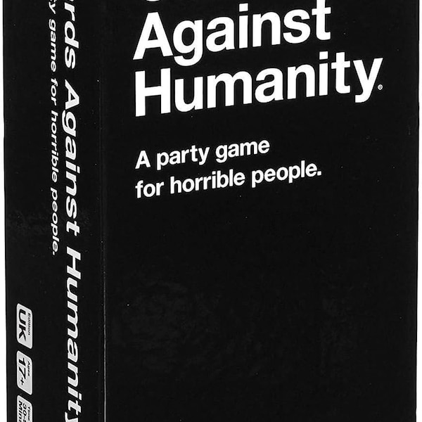 Cards Against Humanity, UK Edition-bordspel, Nieuwjaars-kerstfamilie en vriendelijke partygames, een partyspel voor vreselijke mensen