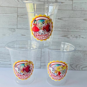 candy candy Birthday Cups, PartyFavor, Disposable candy candy Cups, candy candy Birthday Cups, candy candy Party Cups, Dulce Candy