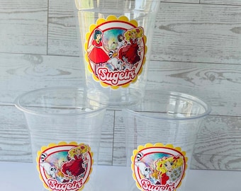 candy candy Birthday Cups, PartyFavor, Disposable candy candy Cups, candy candy Birthday Cups, candy candy Party Cups, Dulce Candy