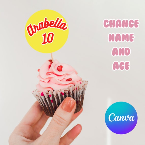 Candy Candy cupcake, Candy Candy cupcake topper, Anime Candy Candy, Party, Candy Candy Fiesta