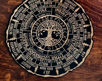 Celtic Tree of Life Calendar (9 inches round)