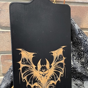 Gothic Bat Large Cutting Board