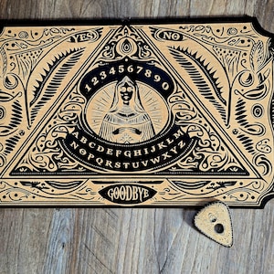 Gothic Ouija/Spirit Board with Planchette