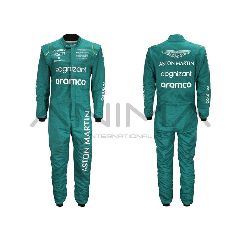 ASTON MARTIN SUIT Track Suit Bottoms Race Day Outfit Aramco Etsy