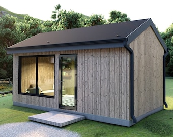 10x20 Small House Plans, Tiny House Plans , Small Cabin Floor Plans  Airbnb house plan, PDF blueprint plans,  HD printible Photos