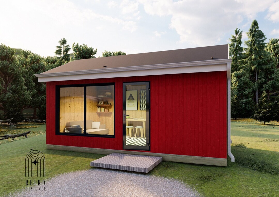 Weekend House 10x20 Plans Tiny House Plans Small Cabin Floor Plans 