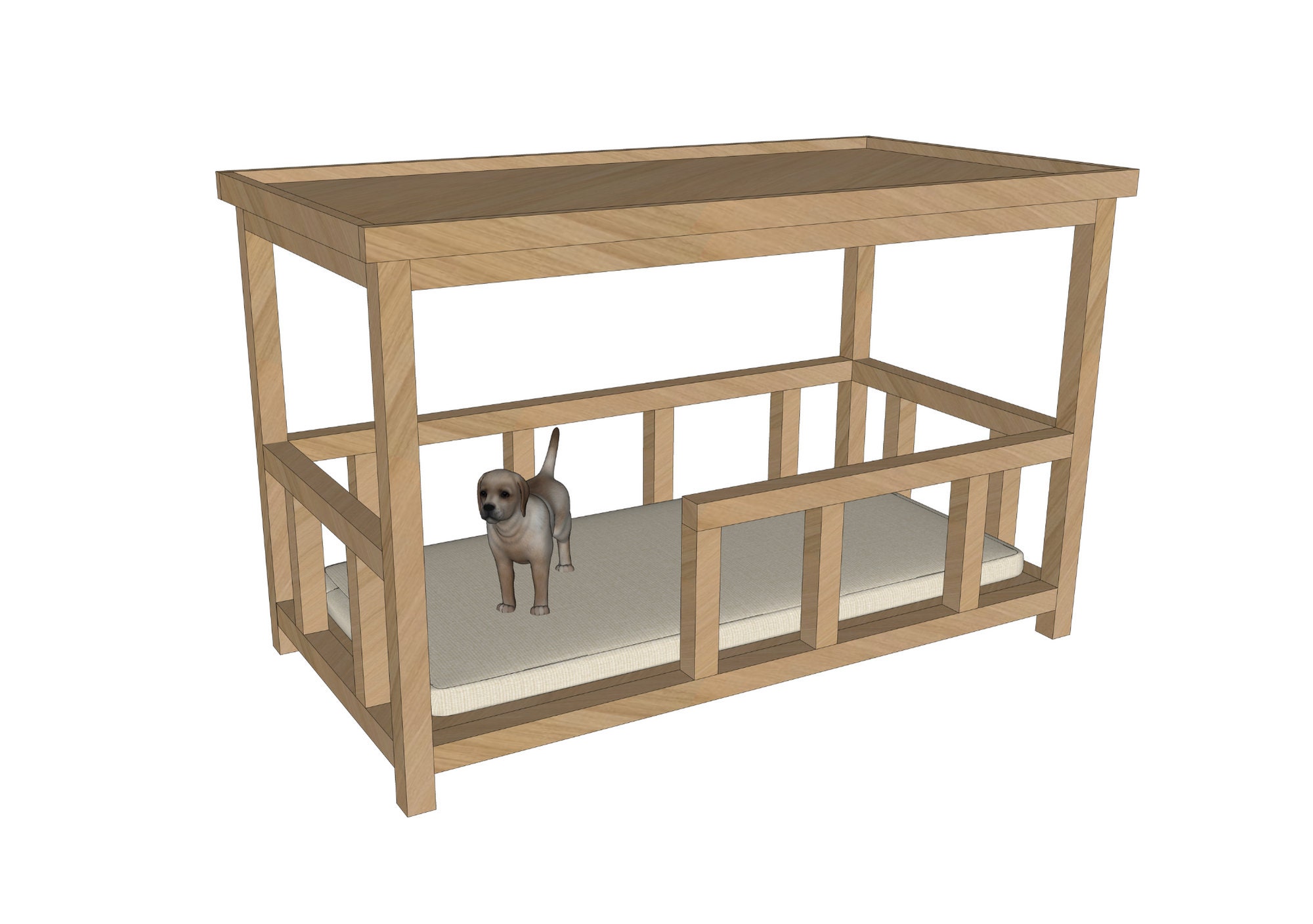 Dog Kennel DIY Plans Dog House Dog Crate Furnitures Etsy