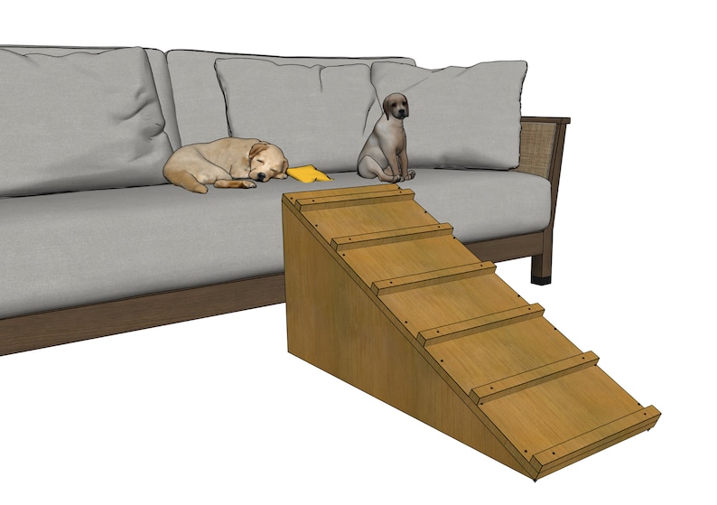Pet Ramp Dog Ramp Plan Animal Ramp Cat Ramp Plan PDF Plan wood Craft