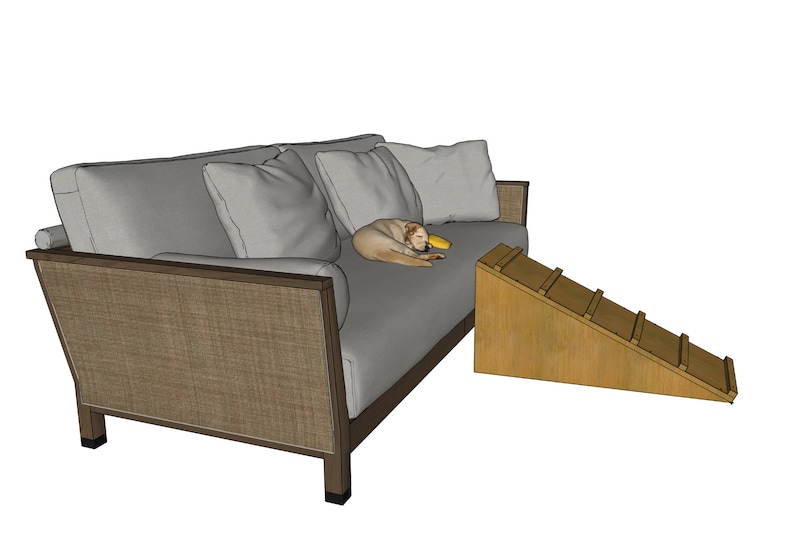 Pet Ramp Dog Ramp Plan Animal Ramp Cat Ramp Plan PDF Plan wood Craft