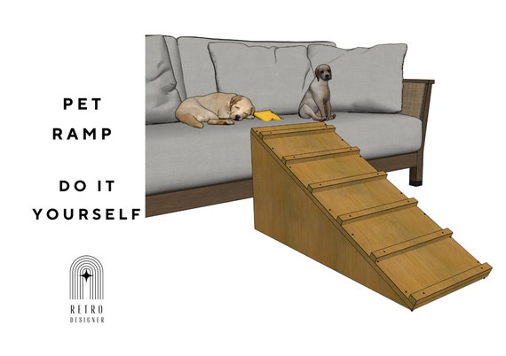 Pet Ramp Dog Ramp Plan Animal Ramp Cat Ramp Plan PDF Plan wood