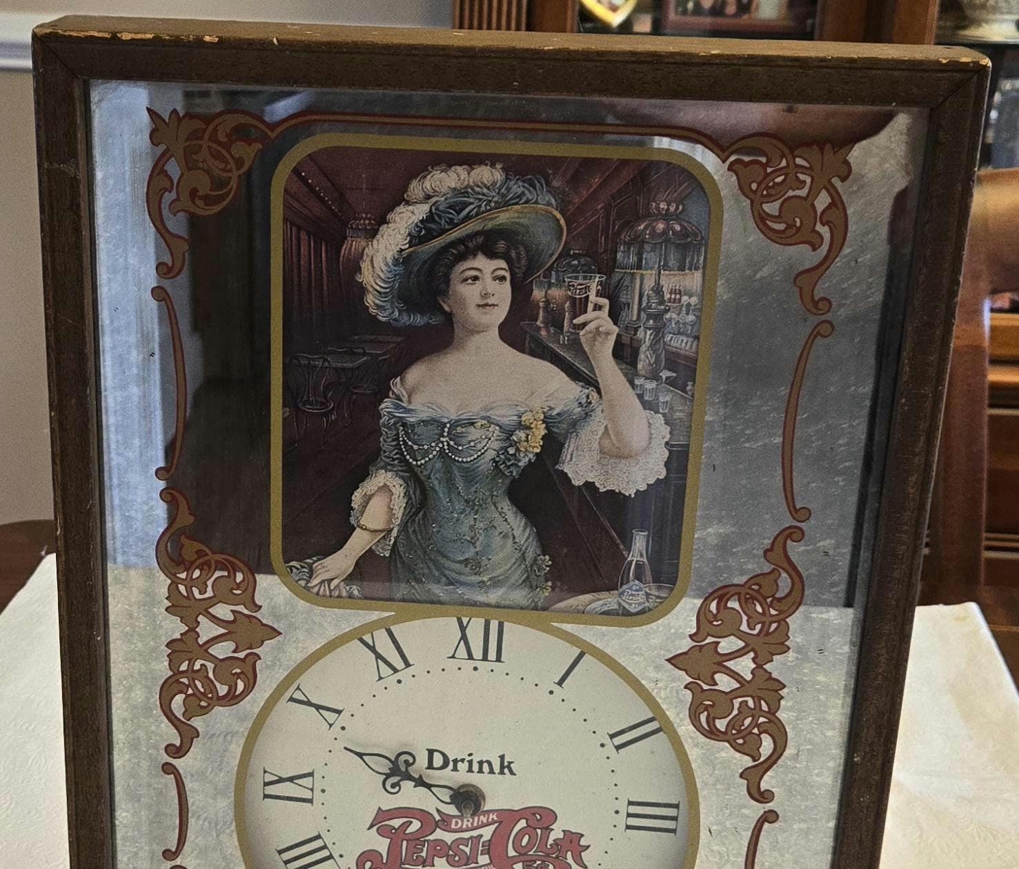 Vintage Pepsi Clock - Etsy