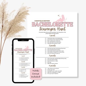 Nashville Scavenger Hunt Nashville Bachelorette Scavenger Hunt Last Hoe Down Nash Bash Last Rodeo Bachelorette Party Games Lets Go Girls
