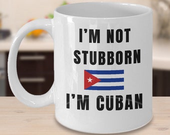 Cuba coffee mug unique cuban mug gift for cuban i’m cuban cup