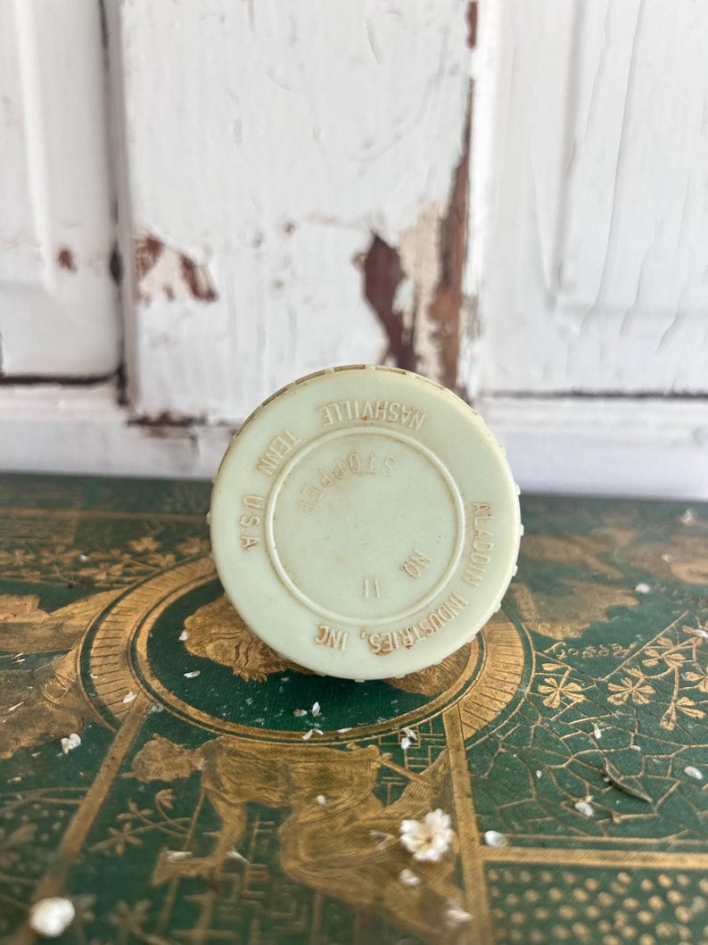 Termo metálico vintage Stanley de Aladdin, verde martillado, modelo A-944C o A-944DH imagen 17