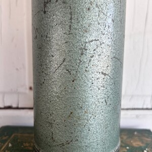 Termo metálico vintage Stanley de Aladdin, verde martillado, modelo A-944C o A-944DH imagen 10