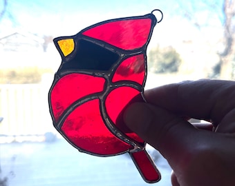 Cardinal Sun Catcher