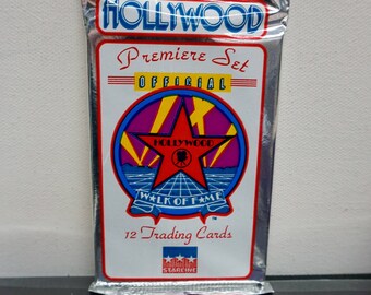 Official Hollywood Premium Trading Cards(1 Single Pack)