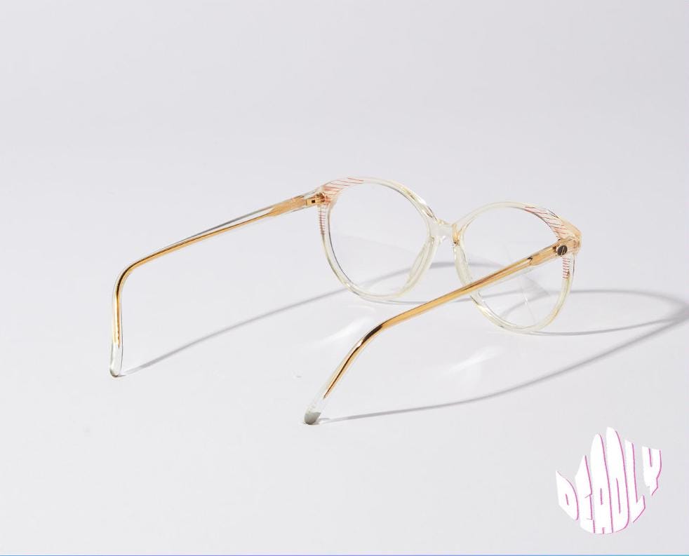 LOZZA Princess 606 80s Vintage Italian HAND Made Eyewear - Etsy display picture 1