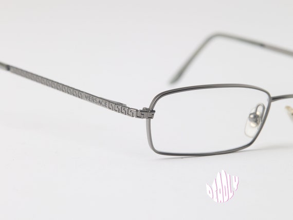 Ultra Rare Versace Tinny Rectangular Specs (Mod 1… - image 3