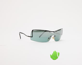 Moschino M3185S Late '90s Ethereal Wrap Sunglasses