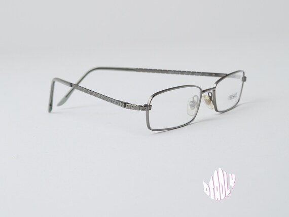 Ultra Rare Versace Tinny Rectangular Specs (Mod 1… - image 2