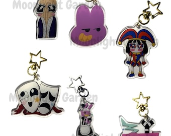 Amazing Digital Circus Acrylic Keychain, TADC Lover Gift