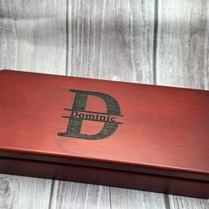 Personalized Wooden Pen with Engraved Gift Box - Custom Name Pen Set for Him, Graduation Gift, Father&#39;s Day, Anniversary Gift