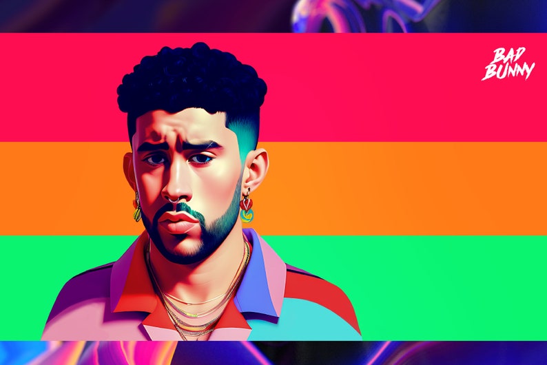 Bad Bunny Wallpapers 011 Digital Download - Etsy