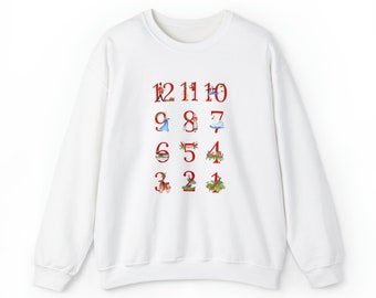 12 Days of Christmas Crewneck Sweatshirt