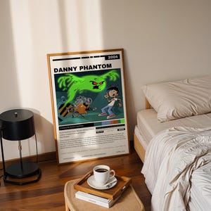 Danny Phantom (2004) TV Poster | 2000s Nickelodeon Wall Art | Teen Supernatural Cartoon | Animated TV Show - Digital Download