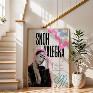 Snoh Aalegra R&B Poster: Ugh Those Feels Again Album Art (Digital Download