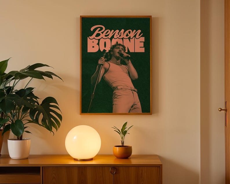 Benson Boone Poster Emotional Pop Music Wall Art (digital Download — free download
