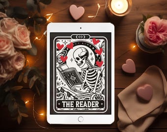 Kindle Lock Screen The Reader Valentine Customized Kindle Book Cover The Reader Tarot Kindle Wallpaper for Kindle Paperwhite Kindle Cover