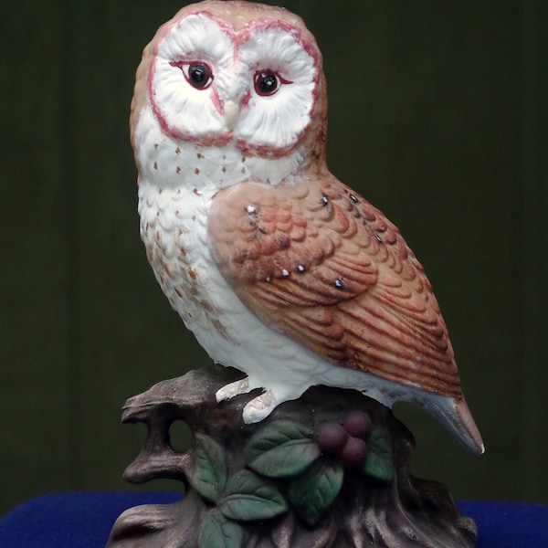 Ceramic Barn Owl figurine