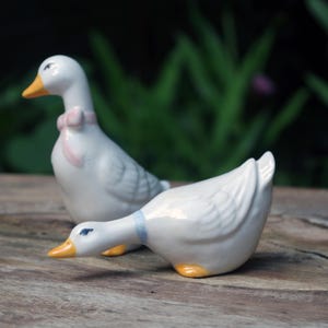 Pair of cute ducks/geese  from vintage mold