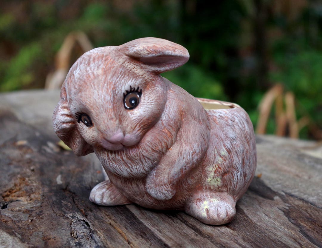 Bunny Planter Ceramic - Etsy